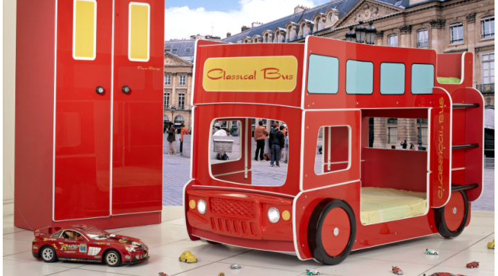 B133S Classical Bus Bunk Bed